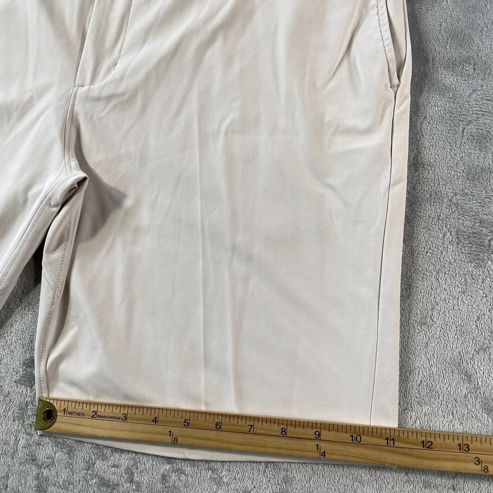 Arkansas Razorback Johnnie O Shorts Men 38 Beige Prepformance Football‎ College - Picture 6 of 10